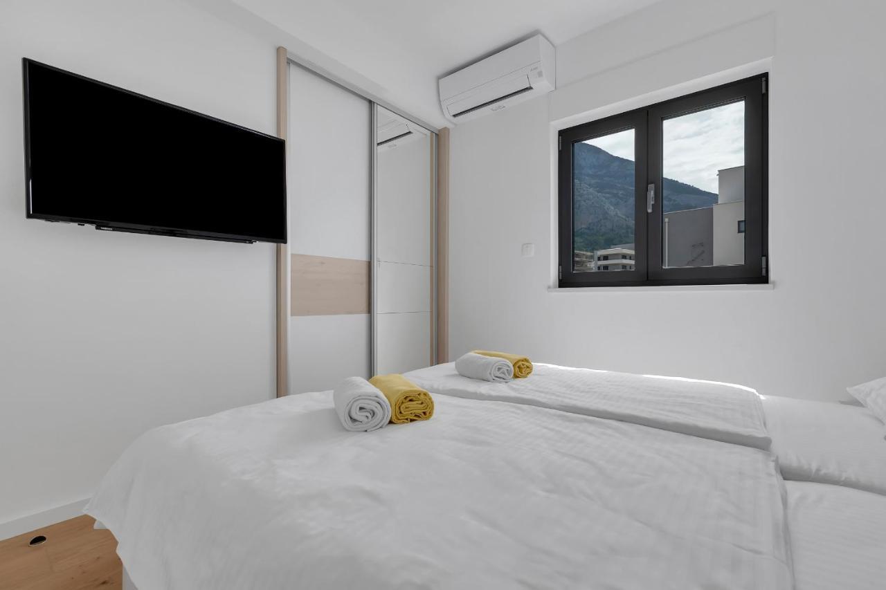 Luxury Apartment Adriasun Free Beach Parking 마카르스카 외부 사진
